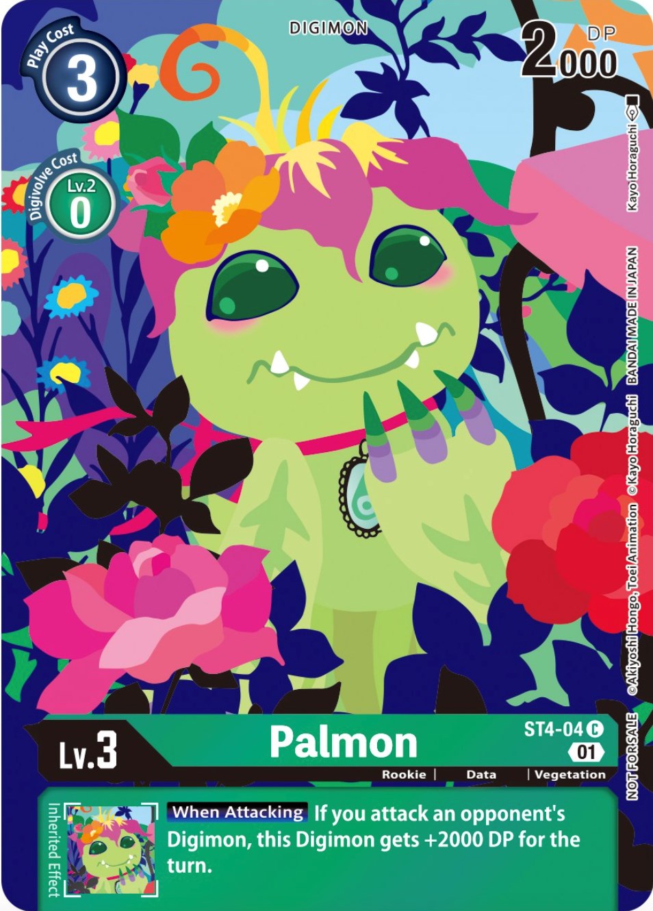Palmon [ST4-04] (Tamer's Card Set 2 Floral Fun) [Starter Deck: Giga Green Promos] | Devastation Store