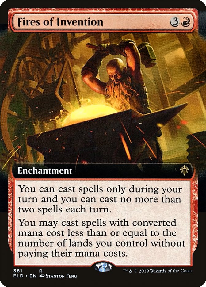 Fires of Invention (Extended) [Throne of Eldraine] | Devastation Store