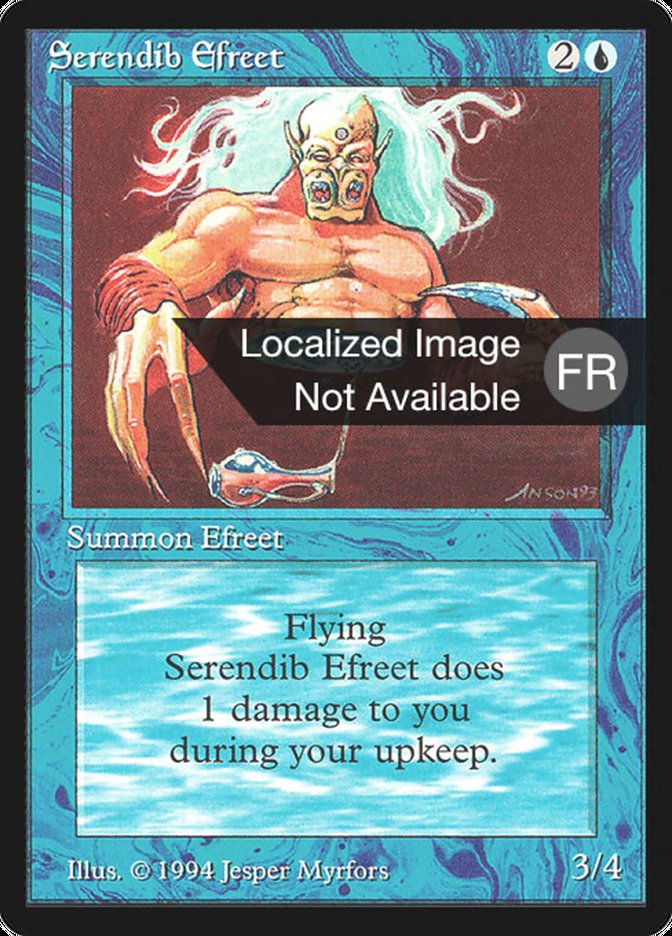 Serendib Efreet [Foreign Black Border] | Devastation Store