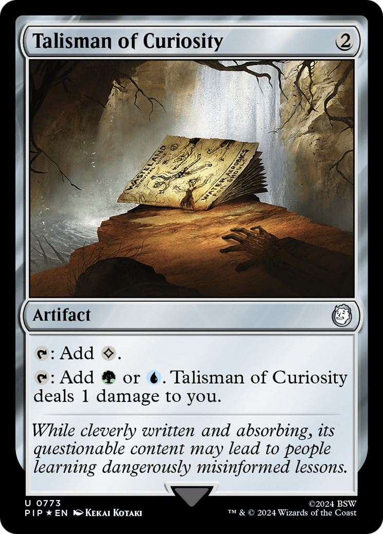 Talisman of Curiosity (Surge Foil) [Fallout] | Devastation Store