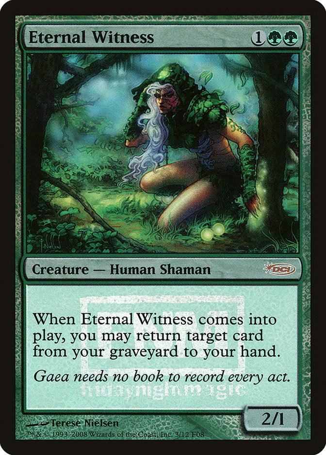 Eternal Witness [Friday Night Magic 2008] | Devastation Store