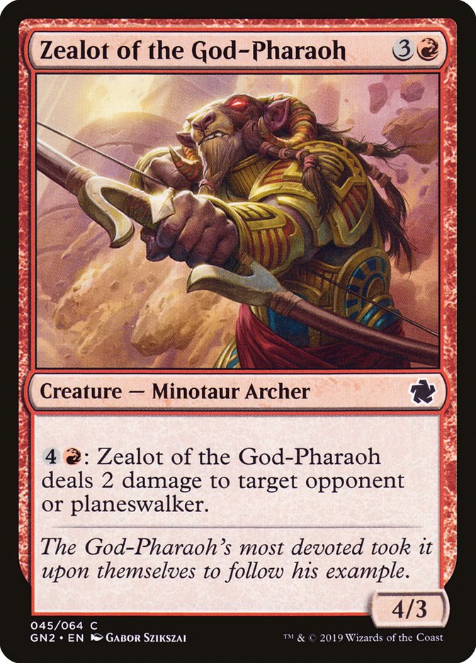 Zealot of the God-Pharaoh [Game Night 2019] | Devastation Store