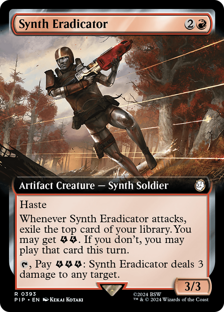 Synth Eradicator (Extended Art) [Fallout] | Devastation Store