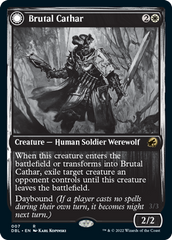Brutal Cathar // Moonrage Brute [Innistrad: Double Feature] | Devastation Store