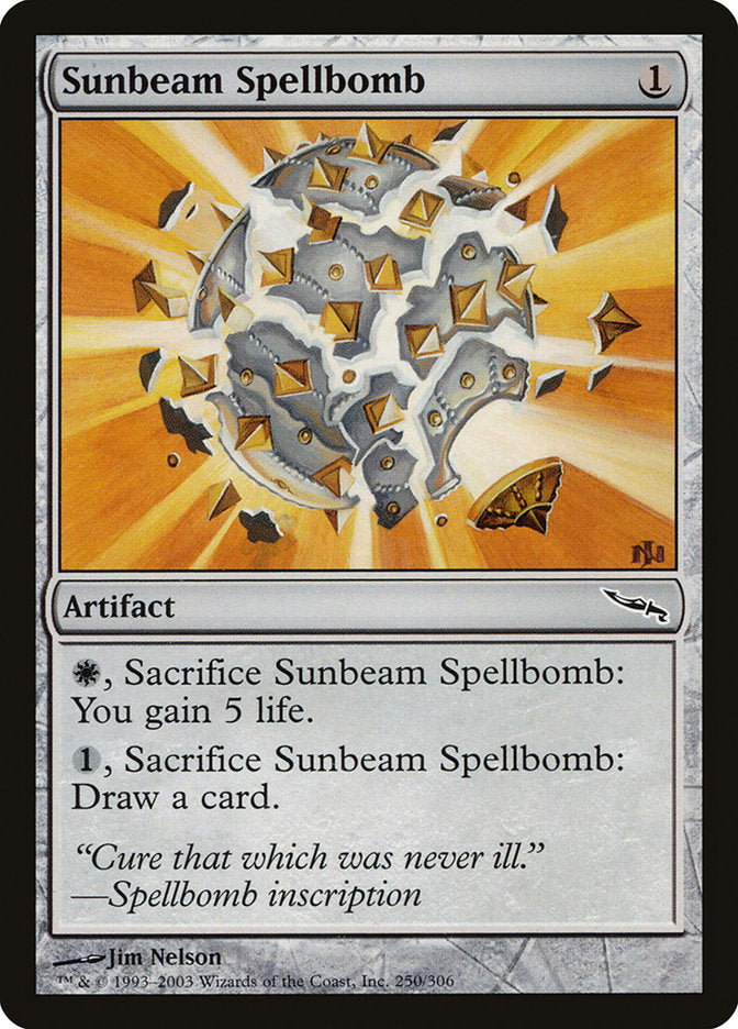 Sunbeam Spellbomb [Mirrodin] | Devastation Store