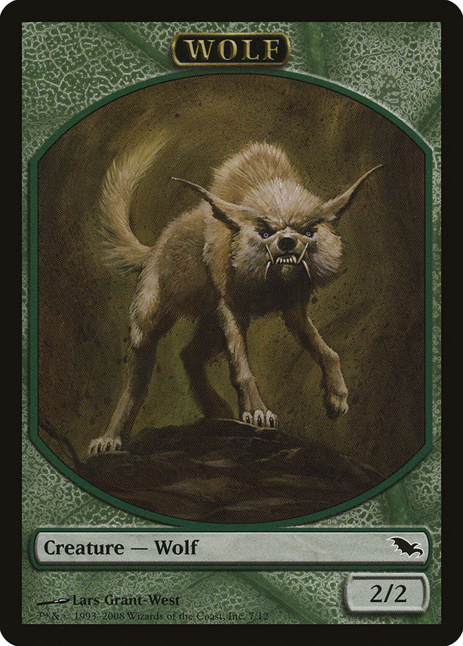 Wolf [Shadowmoor Tokens] | Devastation Store