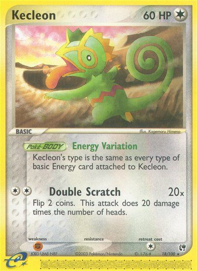 Kecleon (18/100) [EX: Sandstorm] | Devastation Store