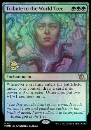 Tribute to the World Tree [March of the Machine Prerelease Promos] | Devastation Store