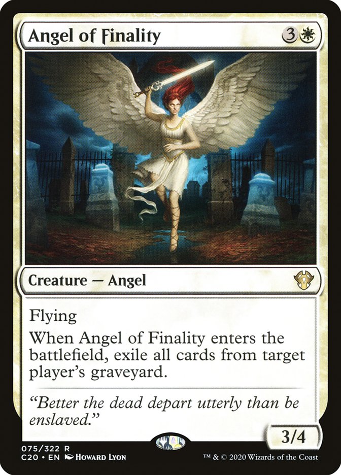 Angel of Finality [Commander 2020] | Devastation Store
