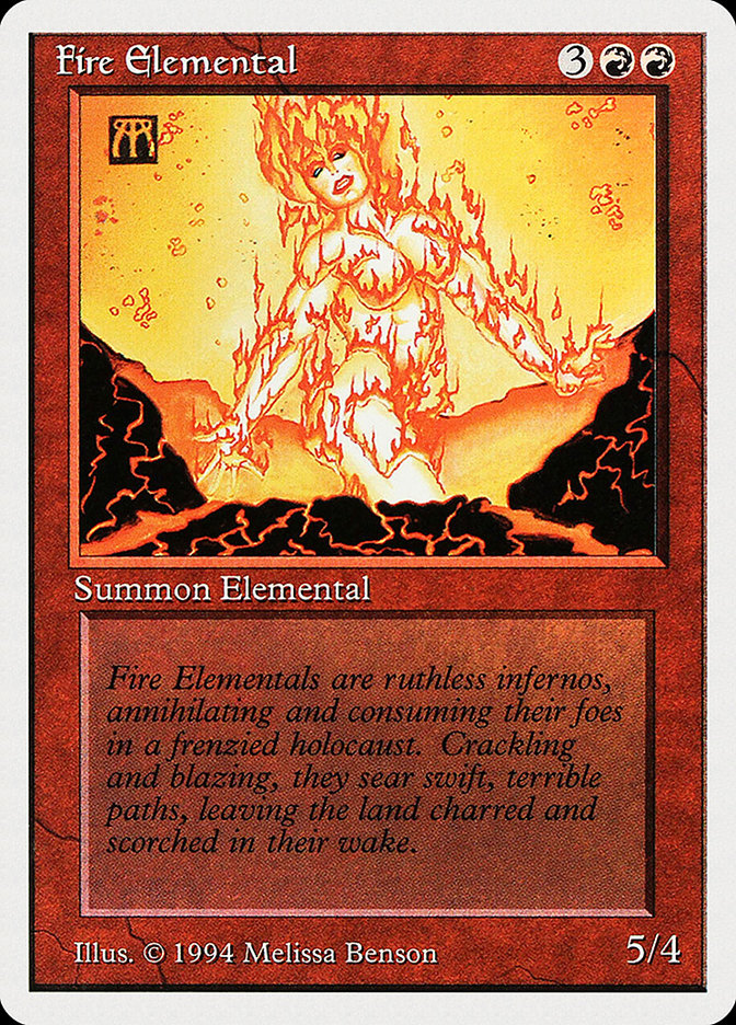 Fire Elemental [Summer Magic / Edgar] | Devastation Store