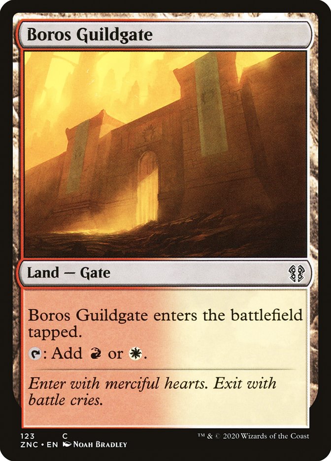 Boros Guildgate [Zendikar Rising Commander] | Devastation Store