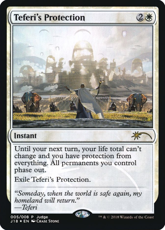 Teferi's Protection [Judge Gift Cards 2018] | Devastation Store