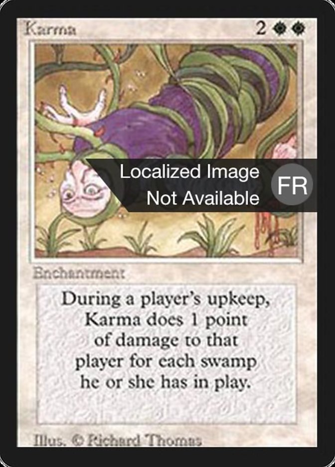 Karma [Foreign Black Border] | Devastation Store