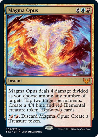 Magma Opus (Promo Pack) [Strixhaven: School of Mages Promos] | Devastation Store