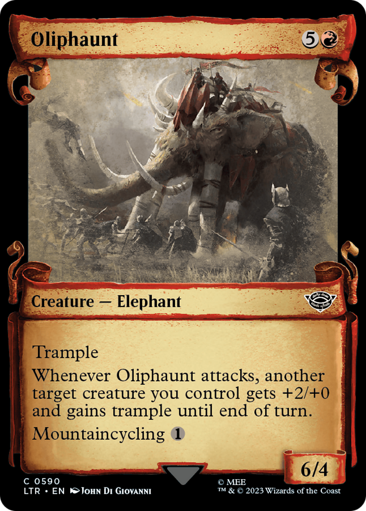 Oliphaunt [The Lord of the Rings: Tales of Middle-Earth Showcase Scrolls] | Devastation Store