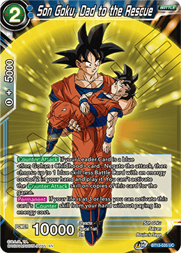 Son Goku, Dad to the Rescue (Uncommon) [BT13-035] | Devastation Store
