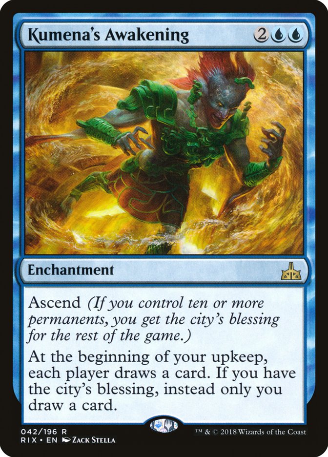 Kumena's Awakening [Rivals of Ixalan] - Devastation Store | Devastation Store