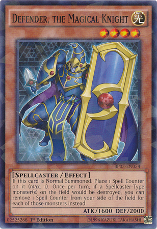 Defender, The Magical Knight [BP03-EN054] Shatterfoil Rare | Devastation Store