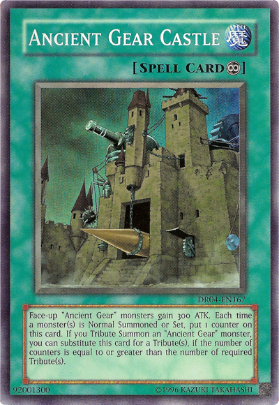 Ancient Gear Castle [DR04-EN167] Super Rare | Devastation Store