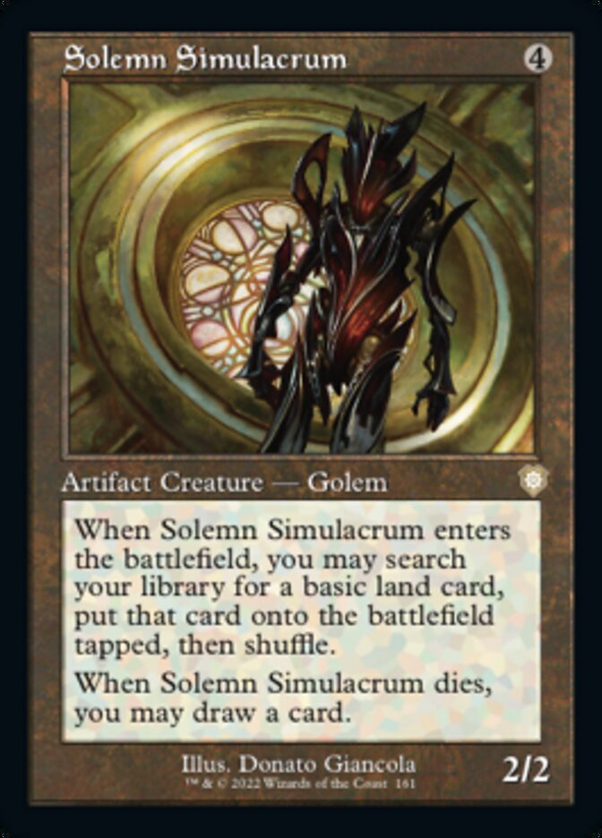 Solemn Simulacrum (Retro) [The Brothers' War Commander] | Devastation Store