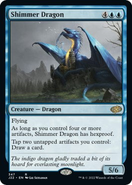 Shimmer Dragon [Jumpstart 2022] | Devastation Store