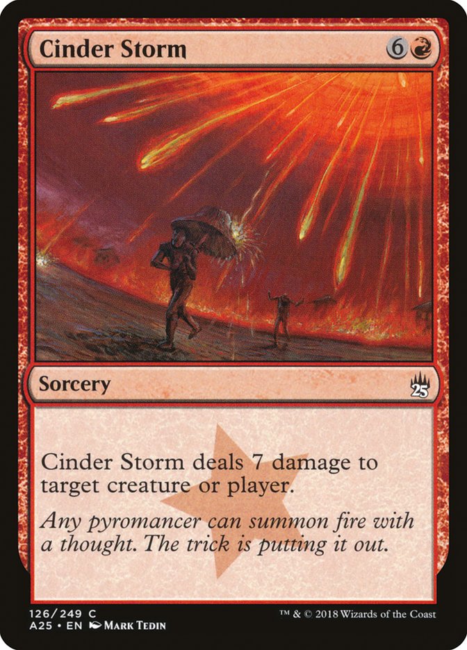 Cinder Storm [Masters 25] - Devastation Store | Devastation Store