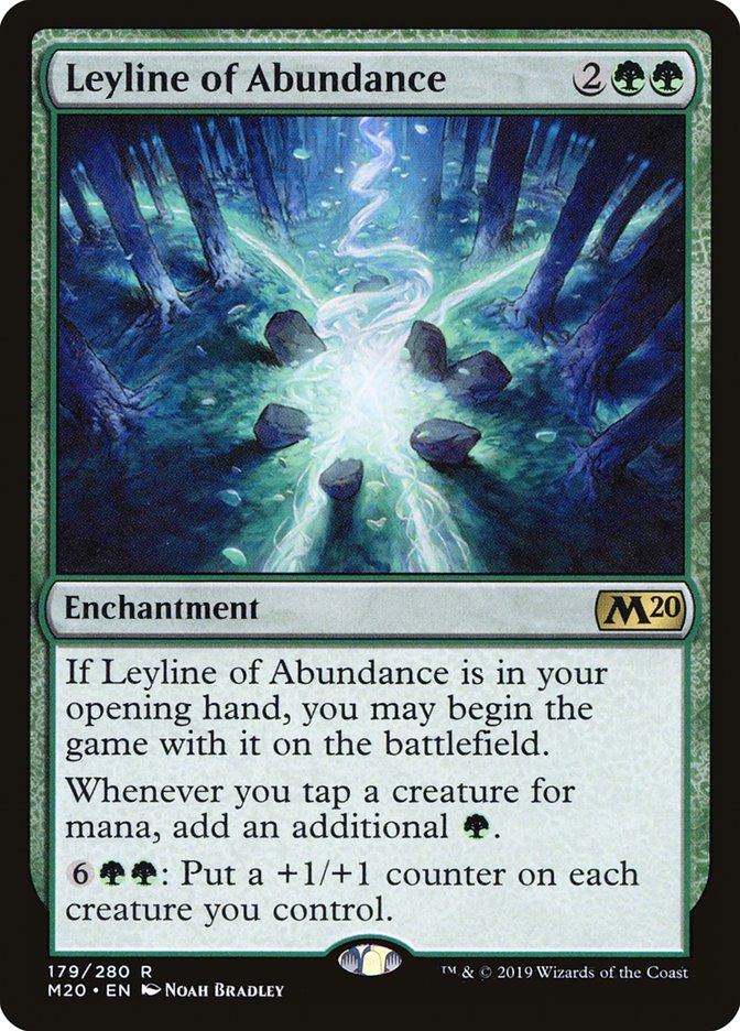 Leyline of Abundance [Core Set 2020] | Devastation Store