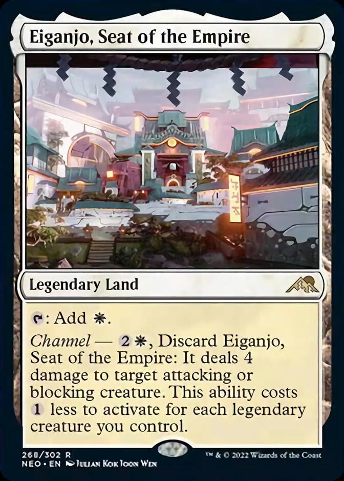 Eiganjo, Seat of the Empire [Kamigawa: Neon Dynasty] | Devastation Store