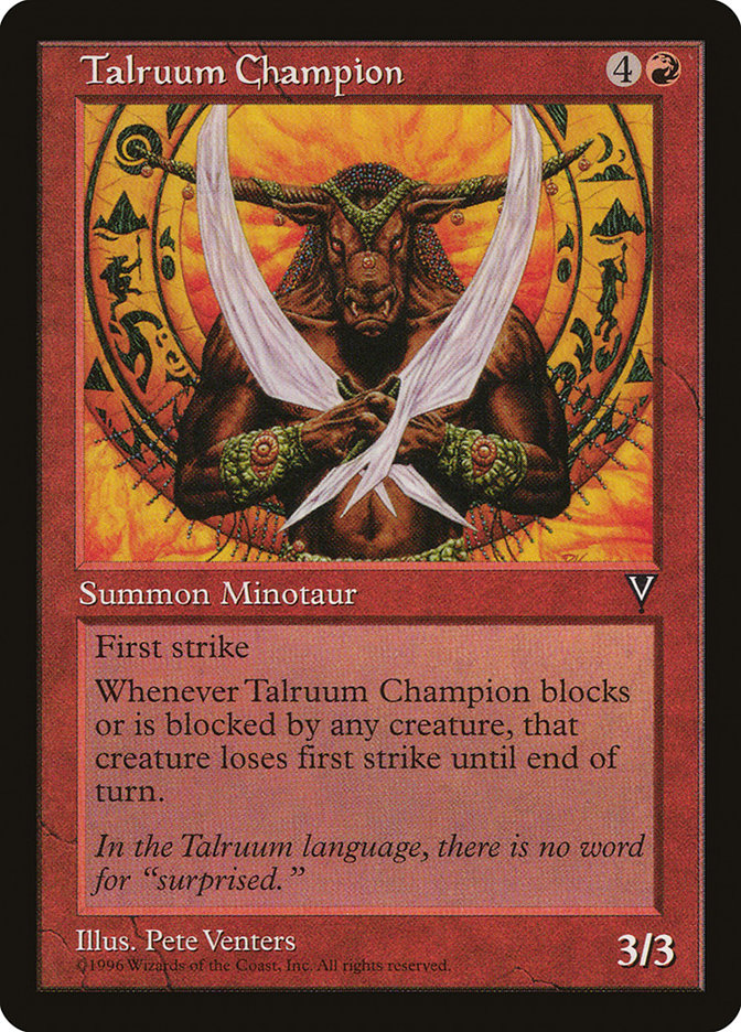 Talruum Champion [Visions] - Devastation Store | Devastation Store