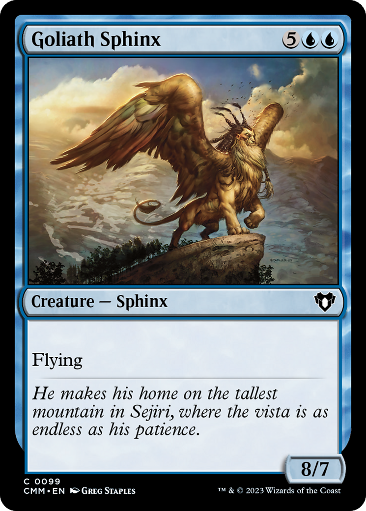 Goliath Sphinx [Commander Masters] | Devastation Store