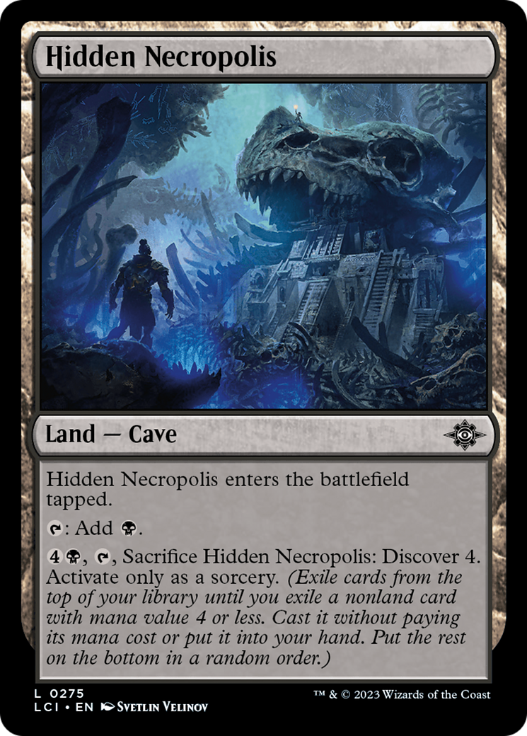 Hidden Necropolis [The Lost Caverns of Ixalan] | Devastation Store