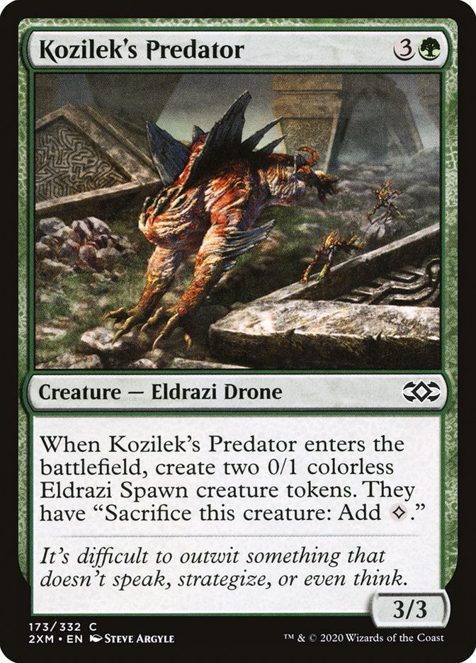 Kozilek's Predator [Double Masters] | Devastation Store