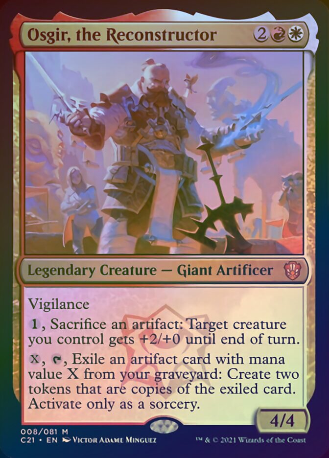 Osgir, the Reconstructor (Display Commander) [Commander 2021] | Devastation Store