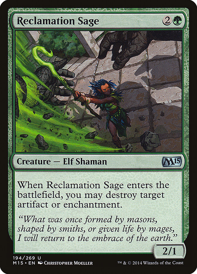 Reclamation Sage [Magic 2015] - Devastation Store | Devastation Store
