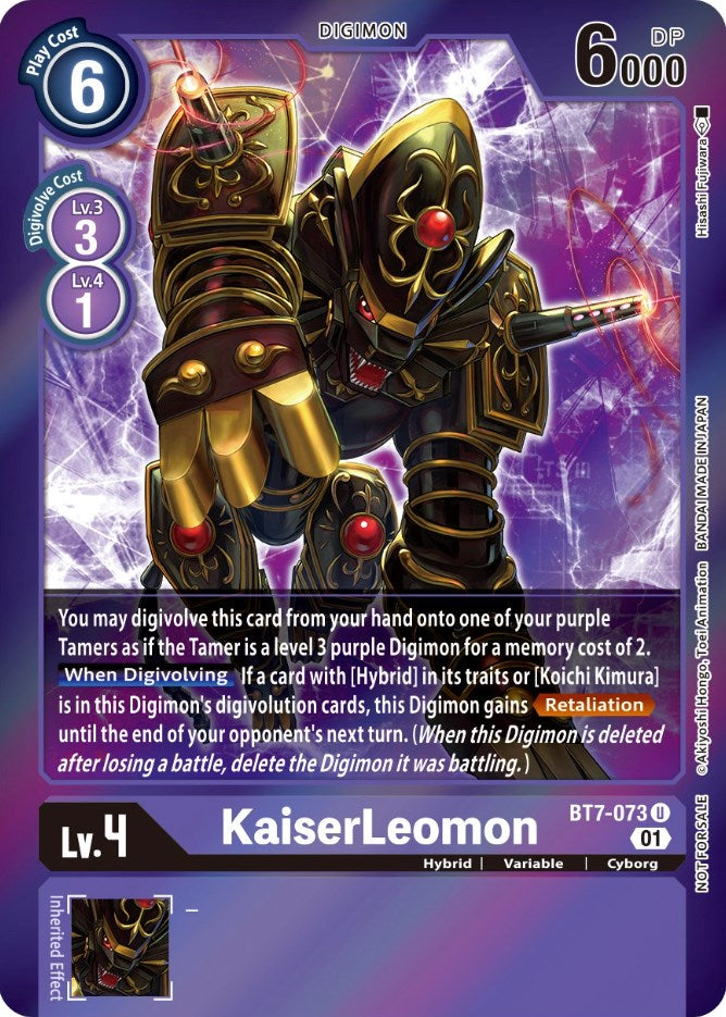 KaiserLeomon [BT7-073] (Event Pack 3) [Next Adventure Promos] | Devastation Store
