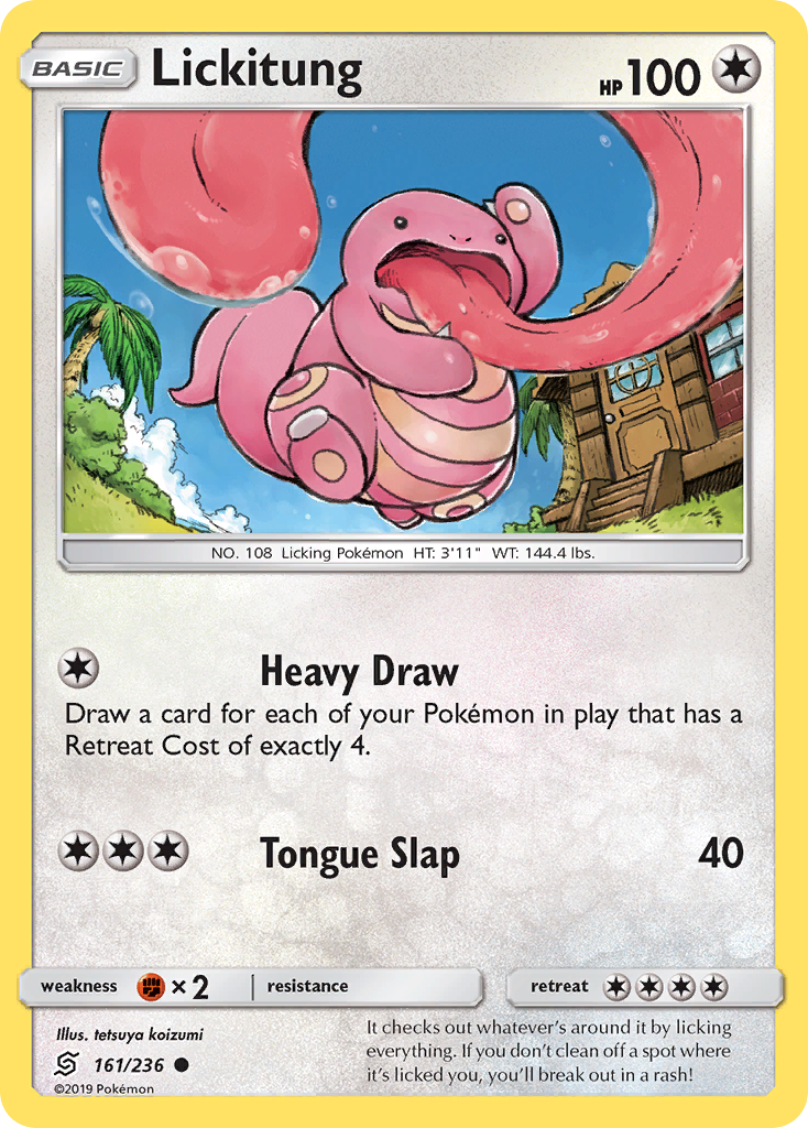 Lickitung (161/236) [Sun & Moon: Unified Minds] | Devastation Store