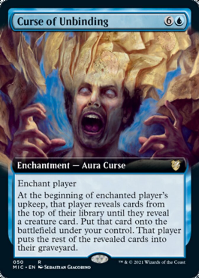 Curse of Unbinding (Extended) [Innistrad: Midnight Hunt Commander] | Devastation Store