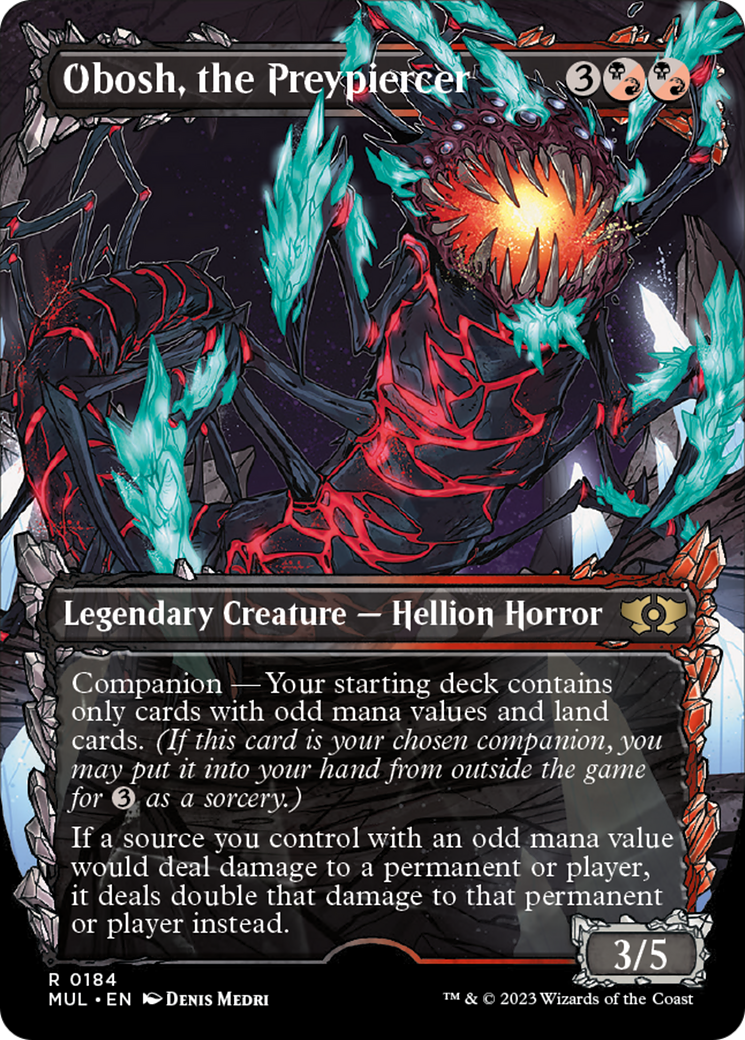 Obosh, the Preypiercer (Halo Foil) [Multiverse Legends] | Devastation Store