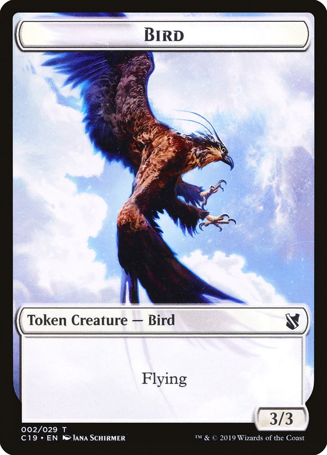 Bird (002/029) [Commander 2019 Tokens] | Devastation Store