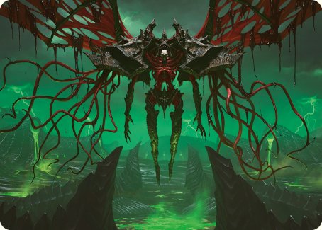 Archfiend of the Dross Art Card [Phyrexia: All Will Be One Art Series] | Devastation Store