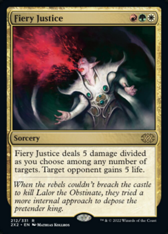 Fiery Justice [Double Masters 2022] | Devastation Store