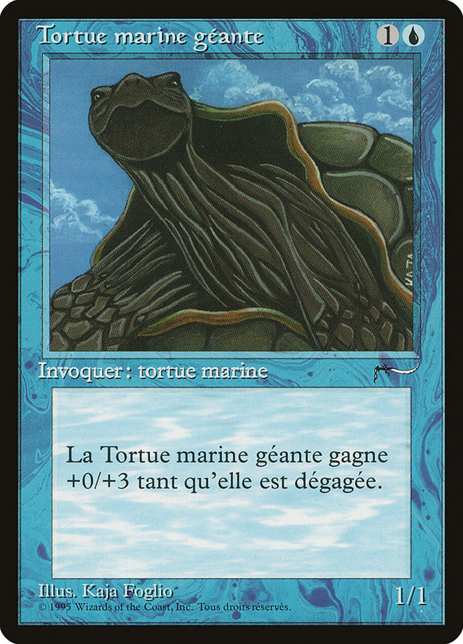 Giant Tortoise (French) - "Tortue marine geante" [Renaissance] | Devastation Store