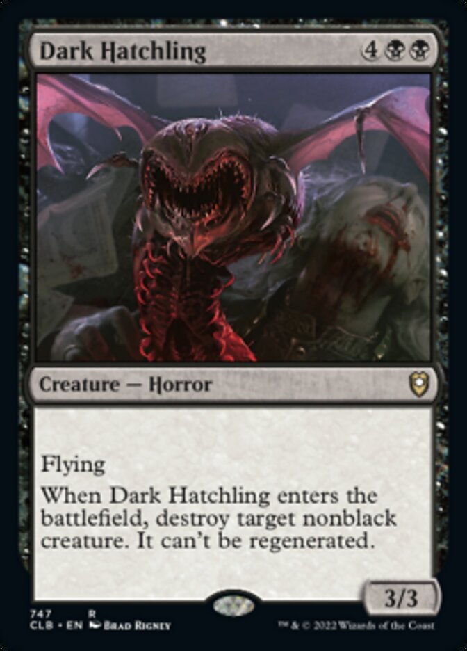 Dark Hatchling [Commander Legends: Battle for Baldur's Gate] | Devastation Store