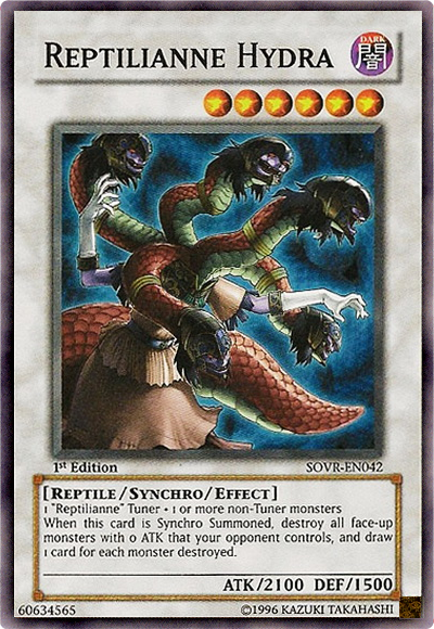 Reptilianne Hydra [SOVR-EN042] Super Rare | Devastation Store