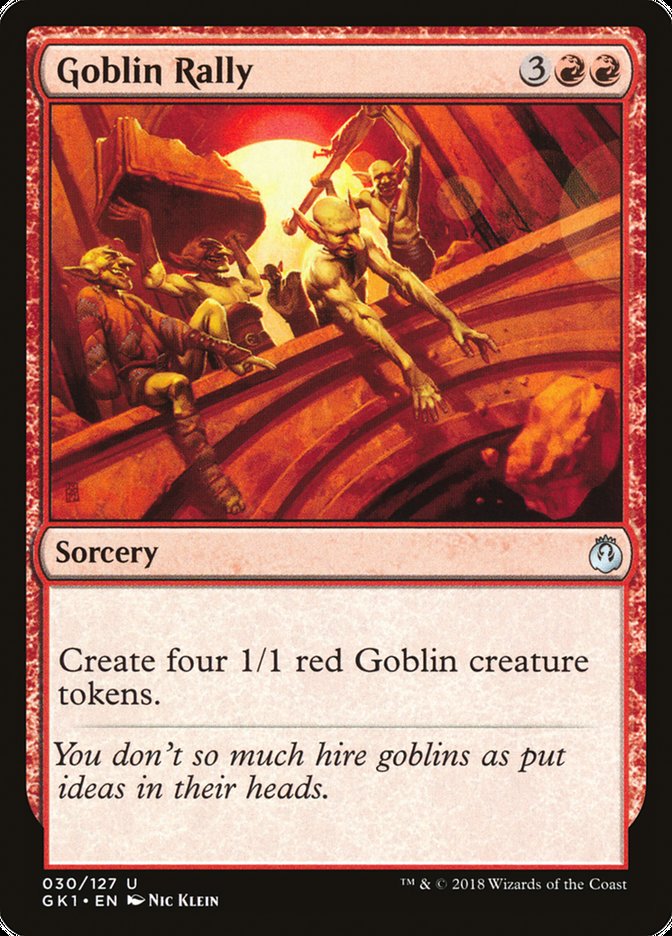 Goblin Rally [Guilds of Ravnica Guild Kit] | Devastation Store