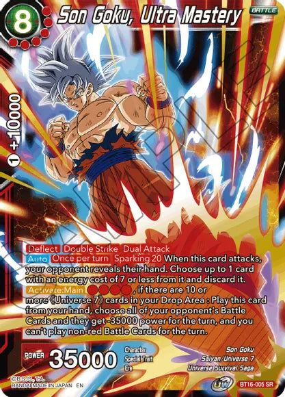 Son Goku, Ultra Mastery [BT16-005] | Devastation Store