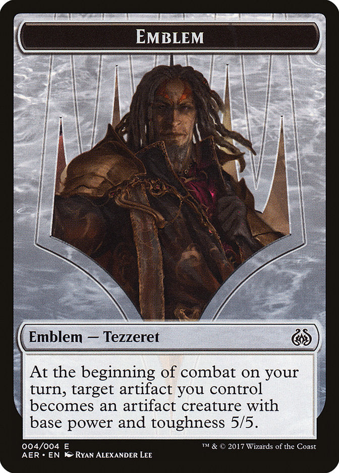 Tezzeret the Schemer Emblem [Aether Revolt Tokens] - Devastation Store | Devastation Store