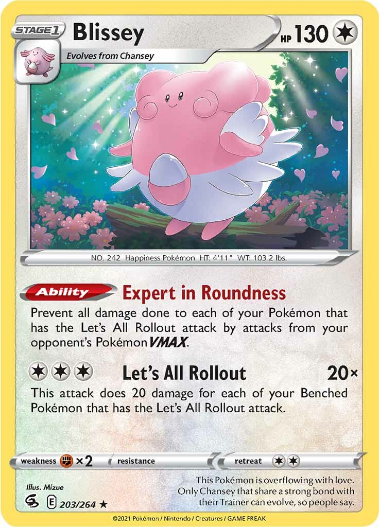 Blissey (203/264) [Sword & Shield: Fusion Strike] | Devastation Store