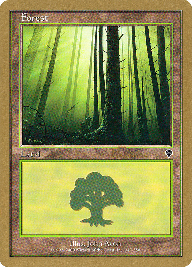 Forest (jt347) (Jan Tomcani) [World Championship Decks 2001] | Devastation Store