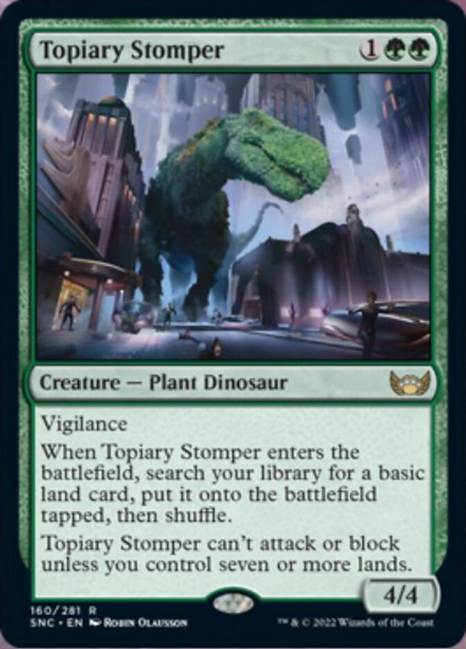 Topiary Stomper [Streets of New Capenna] | Devastation Store